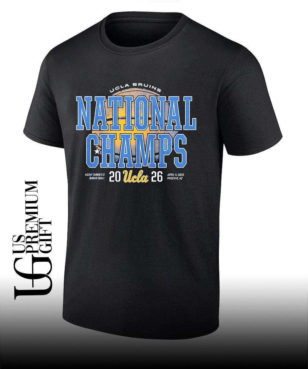 UCLA Bruins 2026 NCAA Womens Basketball National Champions shirt Unisex T-shirt, Sweatshirt, Hoodie, Long Sleeve Tee - T-Shirt, Sweatshirt, Hoodie