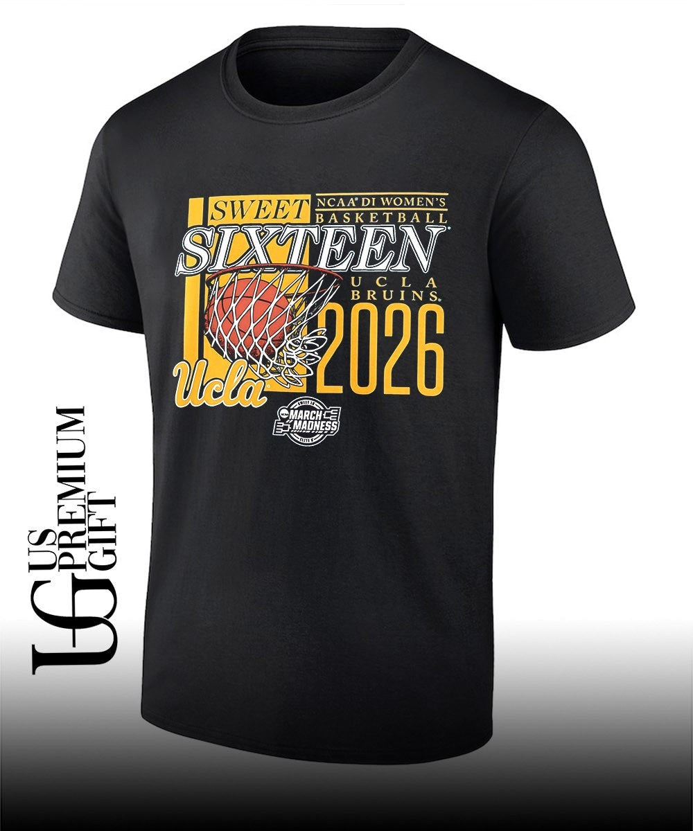 UCLA Bruins Sweet Sixteen NCAA 2026 Division 1 Womens basketball March Madness shirt Unisex T-shirt, Sweatshirt, Hoodie, Long Sleeve Tee - T-Shirt, Sweatshirt, Hoodie