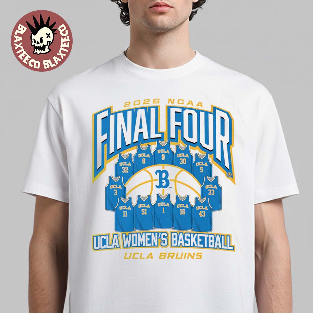 UCLA Bruins Womens Basketball 2026 NCAA Final Four Jersey Madness T-Shirt Unisex T-shirt, Sweatshirt, Hoodie, Long Sleeve Tee - T-Shirt, Sweatshirt, Hoodie