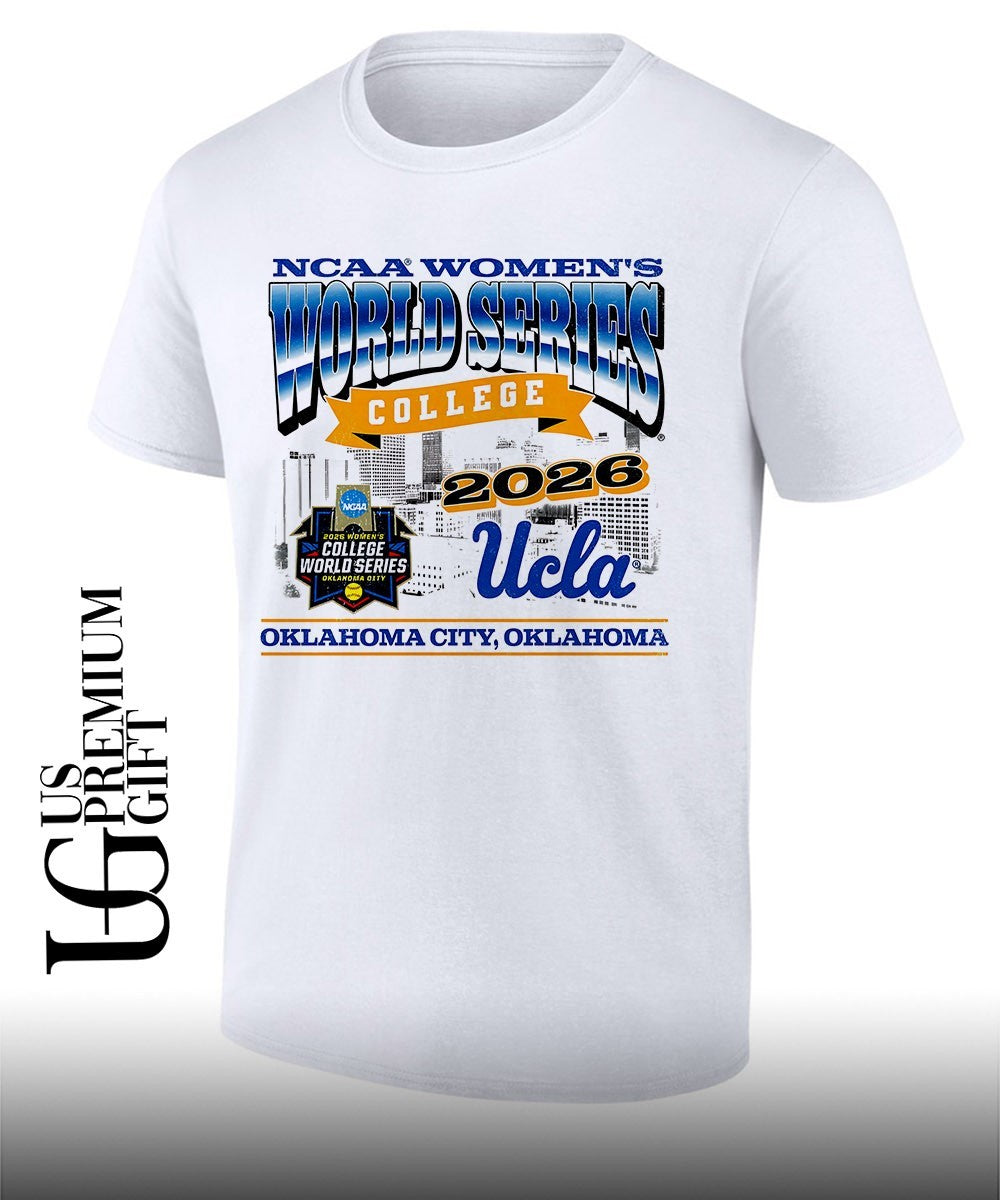 UCLA NCAA Womens College World Series 2026 Oklahoma City Oklahoma shirt Unisex T-shirt, Sweatshirt, Hoodie, Long Sleeve Tee - T-Shirt, Sweatshirt, Hoodie