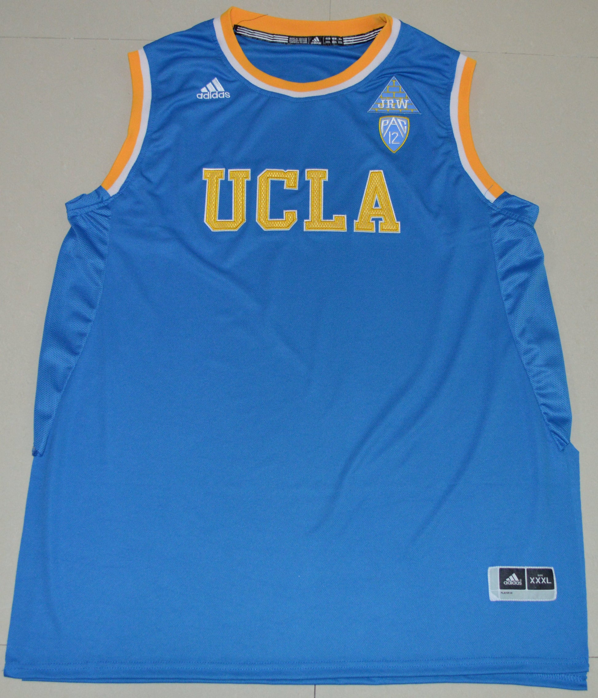 UCLA Basketball Blank Blue Front College Football Jersey football jersey product view 1