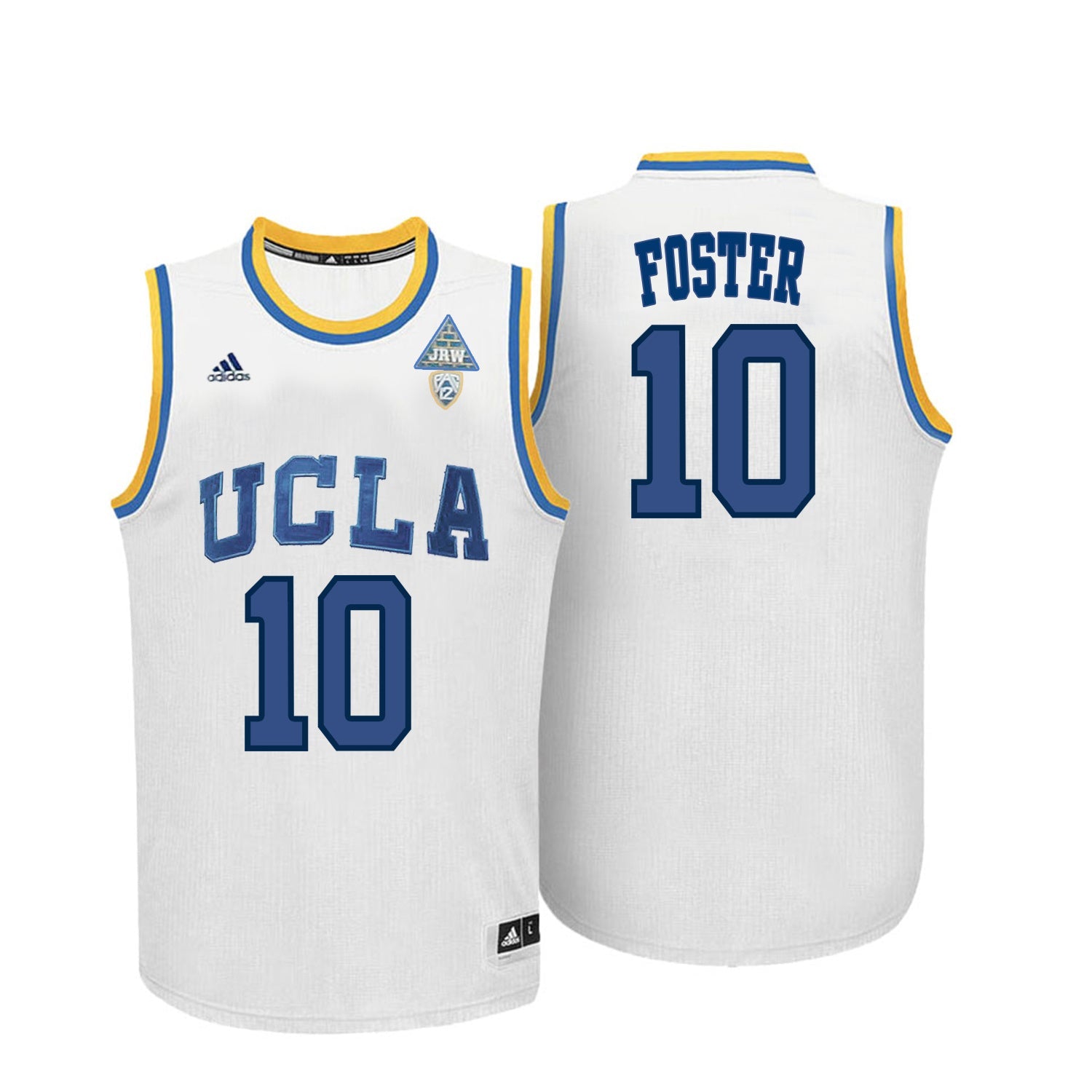 UCLA FOSTER 10 White College Football Jersey football jersey product view 1