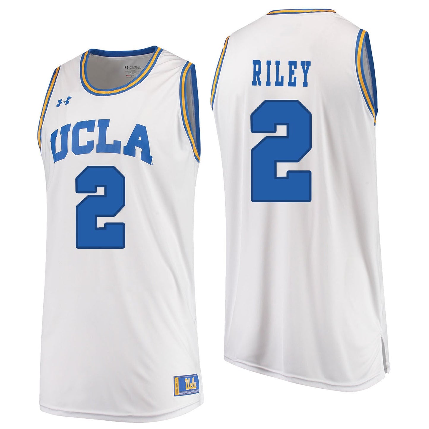 UCLA UA RILEY 2 White College Football Jersey football jersey product view 1