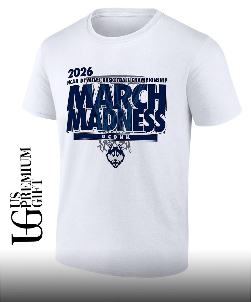 UConn Huskies March Madness NCAA D1 Mens basketball Championship 2026 shirt Unisex T-shirt, Sweatshirt, Hoodie, Long Sleeve Tee - T-Shirt, Sweatshirt, Hoodie