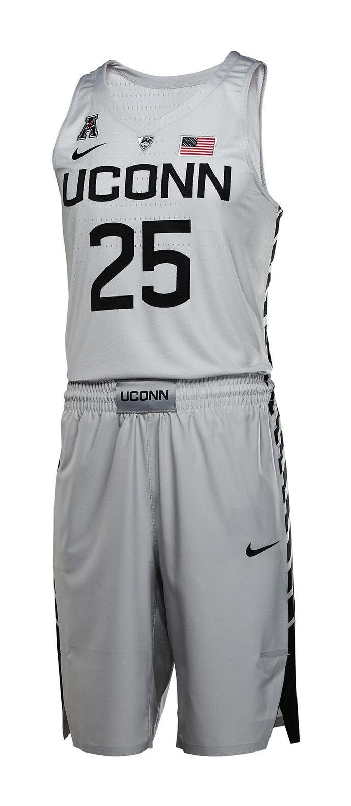 UConn Huskies 2017-18 Commemorative College Football Jersey football jersey product view 1