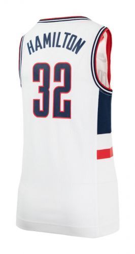 UConn Huskies 2021-22 Alternate Style 1 College Football Jersey football jersey product view 1