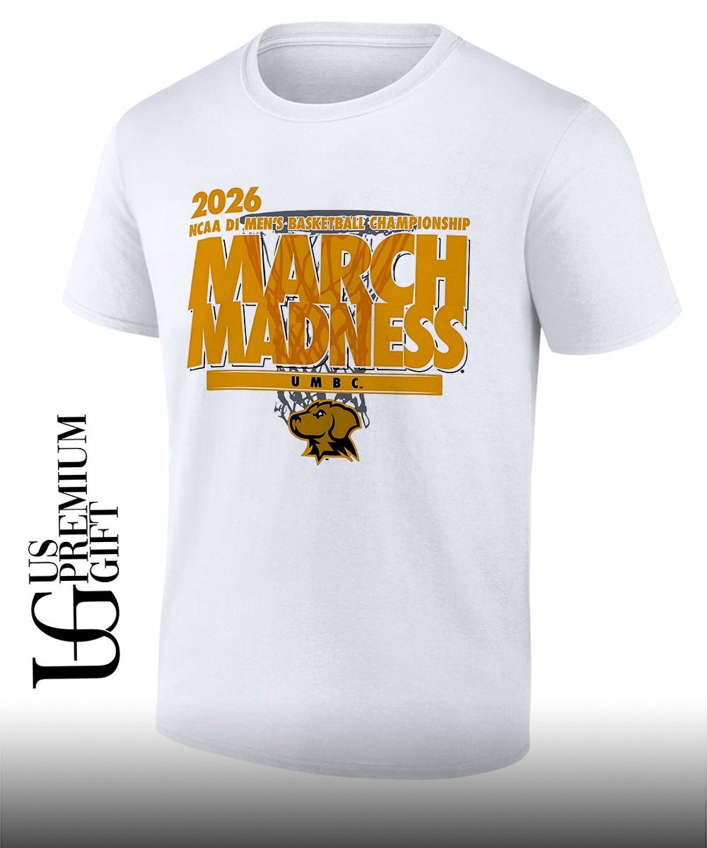 UMBC Retrievers March Madness NCAA D1 Mens basketball Championship 2026 shirt Unisex T-shirt, Sweatshirt, Hoodie, Long Sleeve Tee - T-Shirt, Sweatshirt, Hoodie