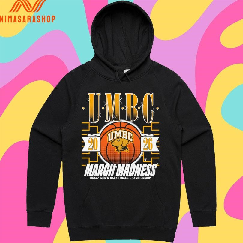 UMBC Retrievers Mbb 2026 March Madness Ncaa Men's - Adult & Kids T-Shirts, Sweatshirts & Hoodies apparel design preview 2