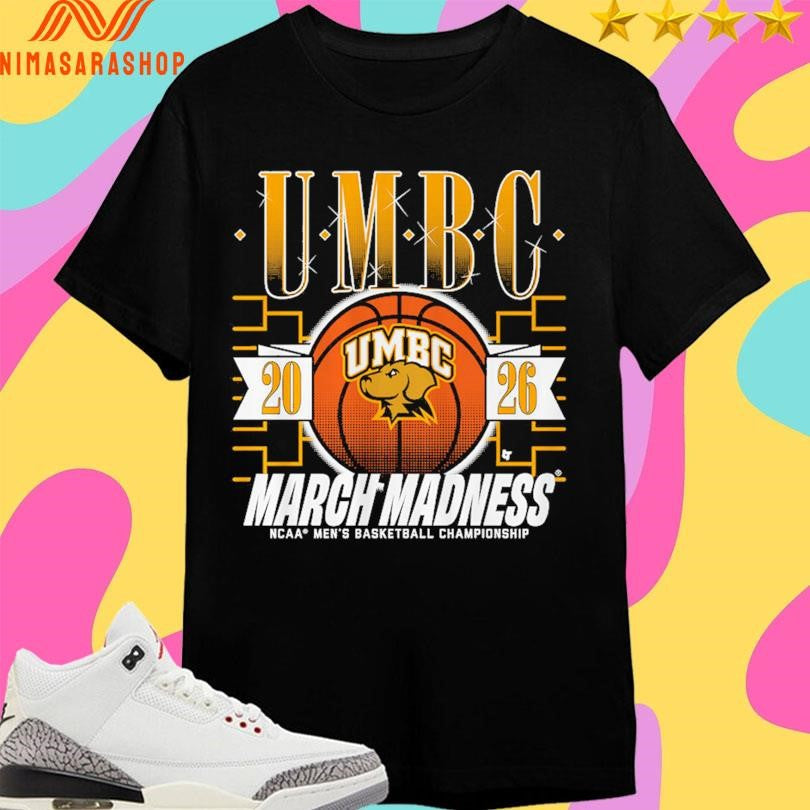 UMBC Retrievers Mbb 2026 March Madness Ncaa Men's - Adult & Kids T-Shirts, Sweatshirts & Hoodies apparel design preview 1