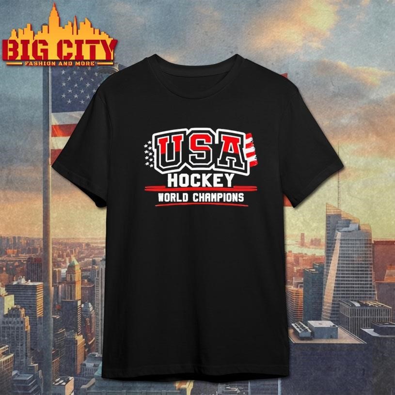 U.S.A Hockey World Champions 2026 - Adult & Kids T-Shirts, Sweatshirts & Hoodies apparel design preview 1