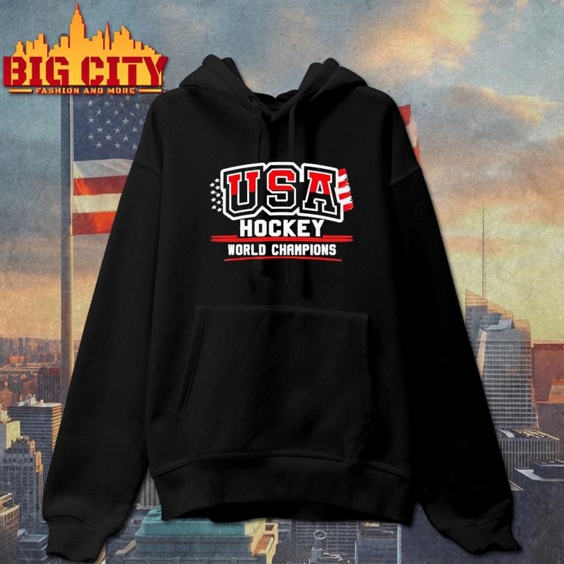 U.S.A Hockey World Champions 2026 - Adult & Kids T-Shirts, Sweatshirts & Hoodies apparel design preview 2
