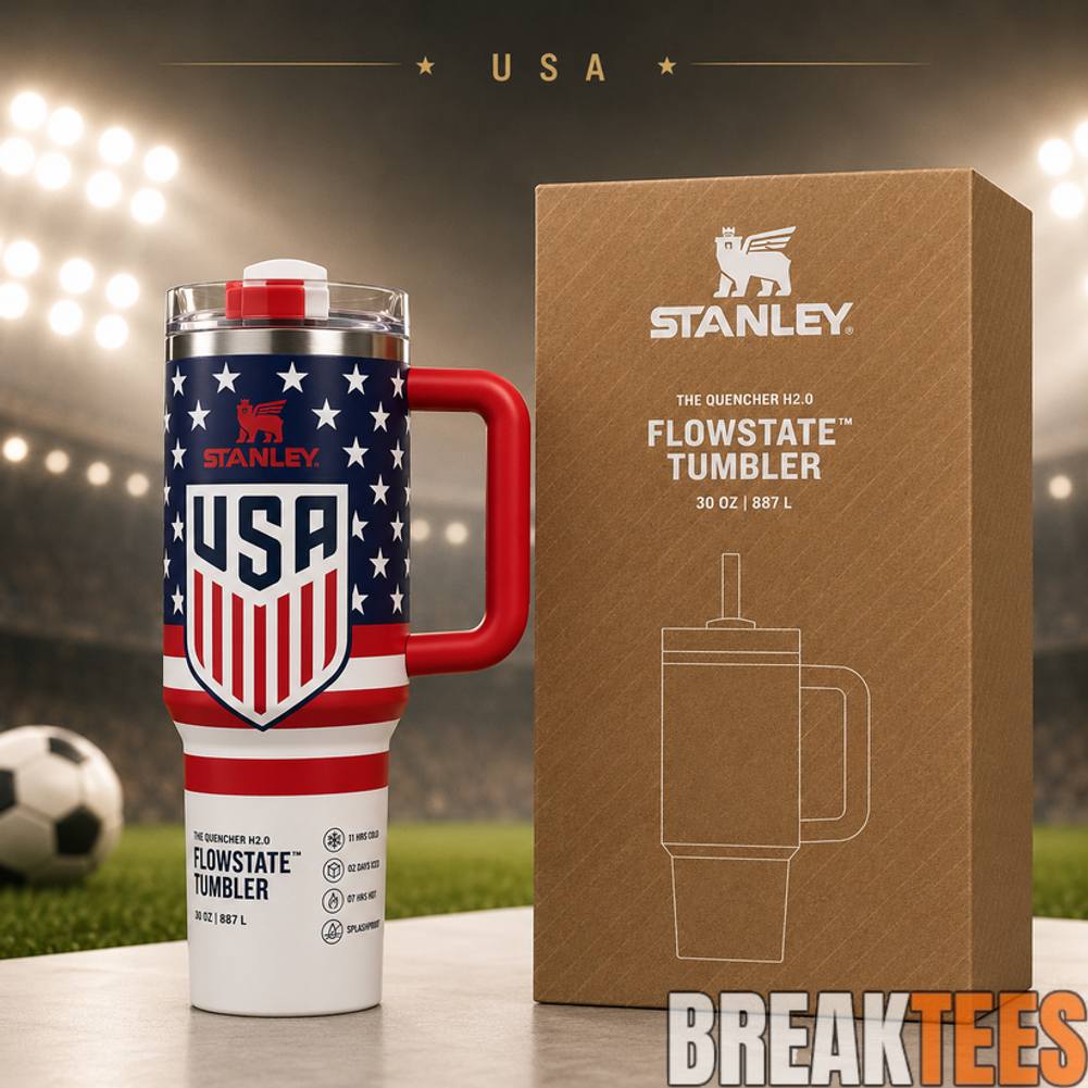 USA National Team WC26 Stanley Tumbler Unisex T-shirt, Sweatshirt, Hoodie, Long Sleeve Tee - T-Shirt, Sweatshirt, Hoodie