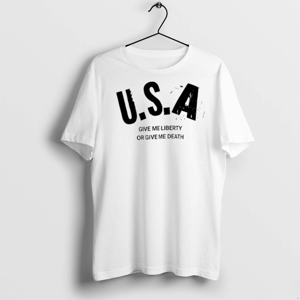 Usa Give Me Liberty Or Give Me Death T Shirts Unisex T-shirt, Sweatshirt, Hoodie, Long Sleeve Tee - T-Shirt, Sweatshirt, Hoodie