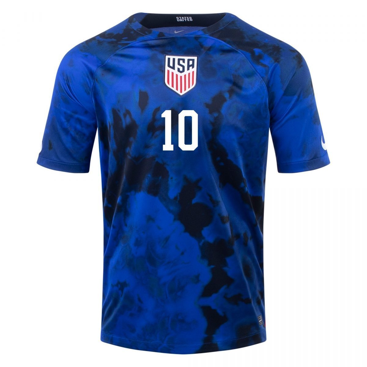 USA 10 Christian Pulisic Away Style 2 Soccer Jersey sports jersey product view 1