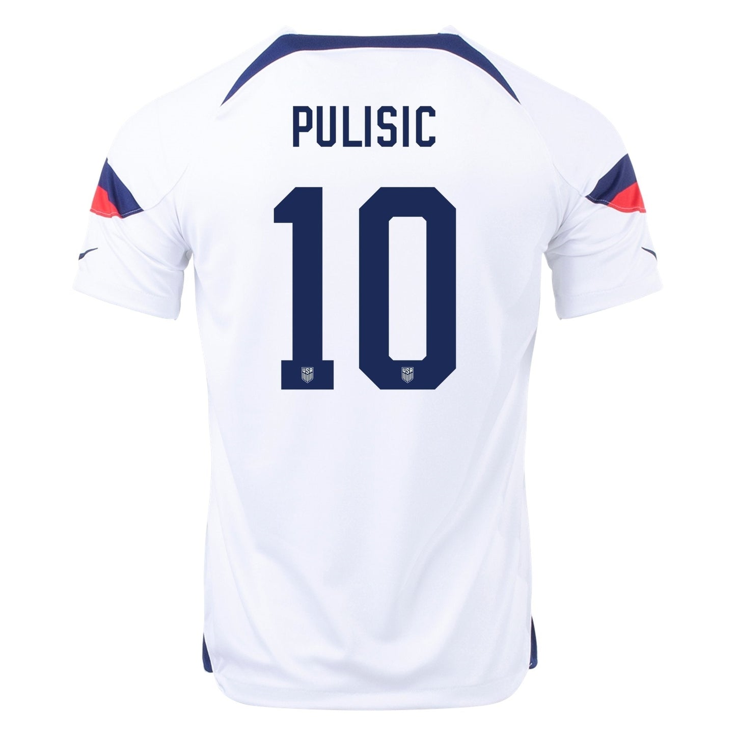 USA 10 Christian Pulisic Home Style 1 Soccer Jersey sports jersey product view 1
