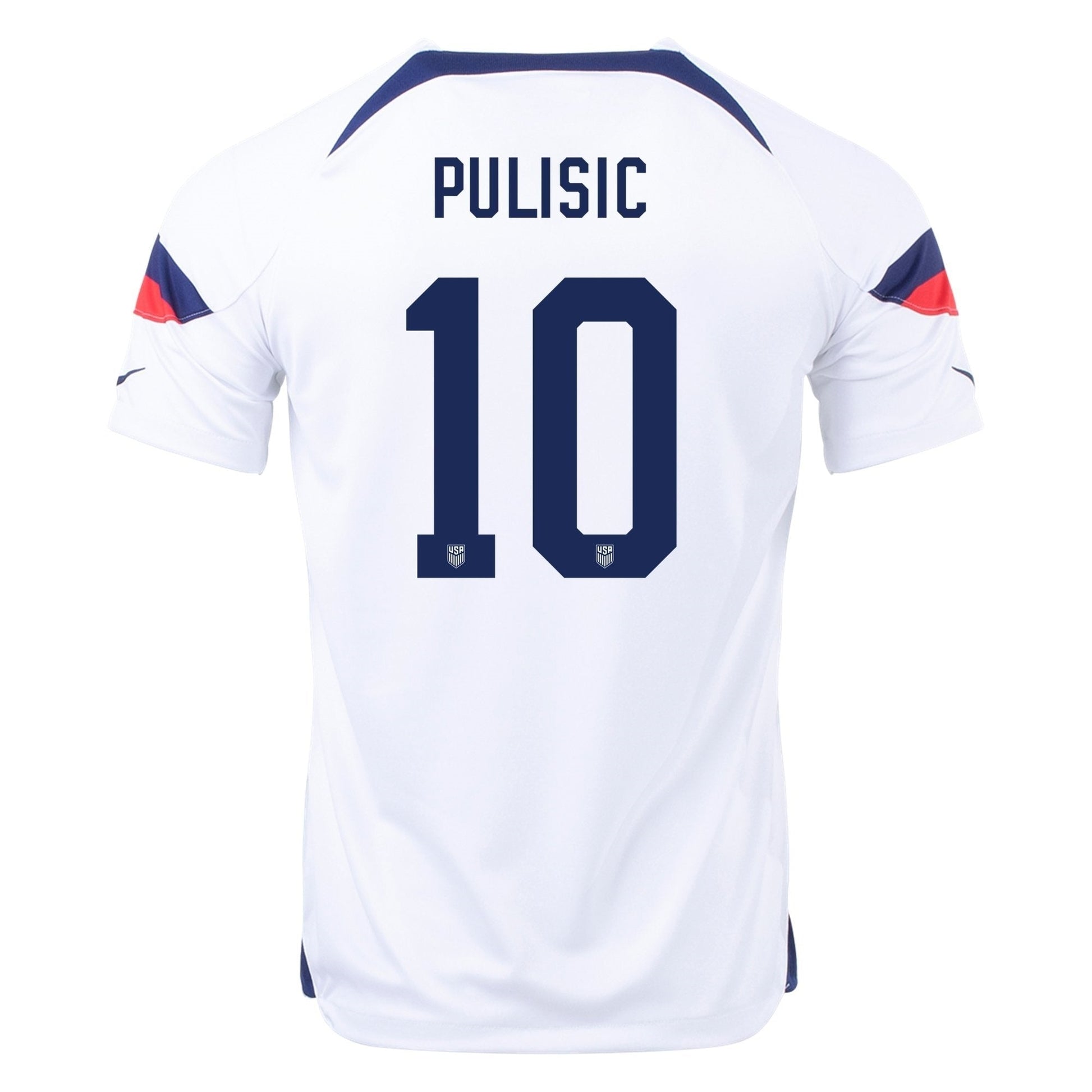 USA 10 Christian Pulisic Home Style 1 Soccer Jersey sports jersey product view 1