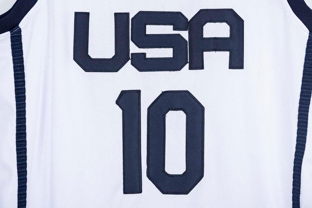 USA 2021 Summer Olympics 10 Jayson Tatum 2021 Olympics Edition Style 1 Basketball Jersey basketball jersey product view 1