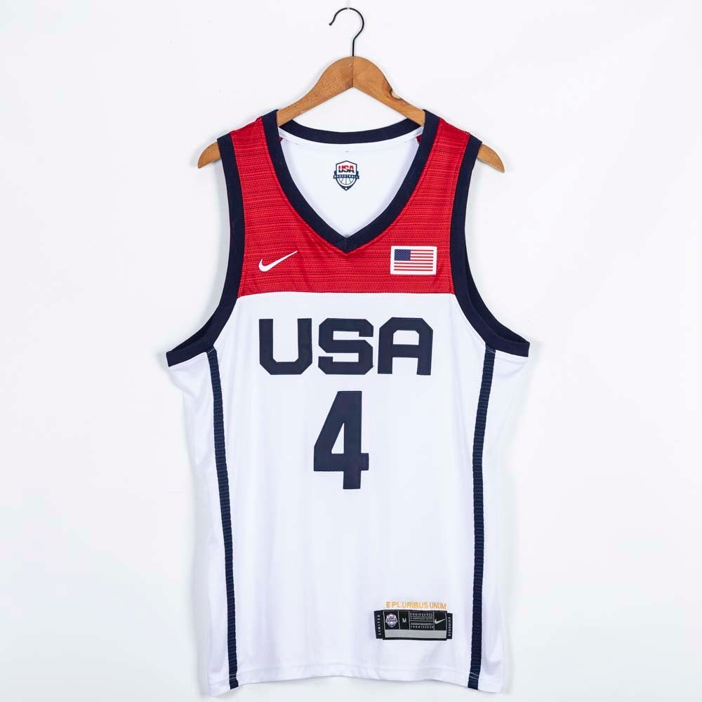 USA 2021 Summer Olympics 4 Bradley Beal 2021 Olympics Edition Style 5 Basketball Jersey basketball jersey product view 1