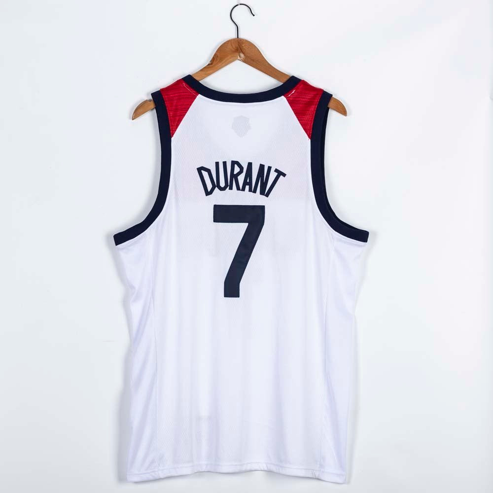 USA 2021 Summer Olympics 7 Kevin Durant 2021 Olympics Edition Style 4 Basketball Jersey basketball jersey product view 1
