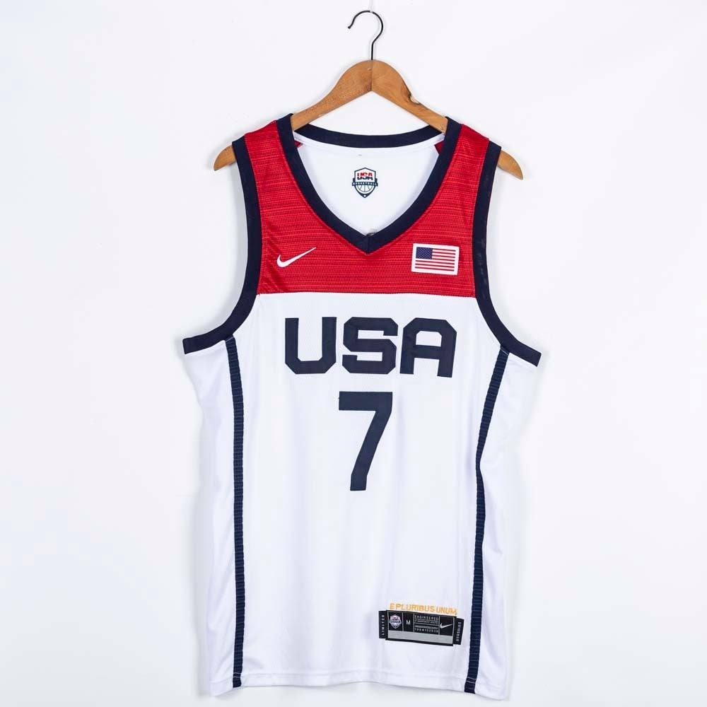 USA 2021 Summer Olympics 7 Kevin Durant 2021 Olympics Edition Style 5 Basketball Jersey basketball jersey product view 1