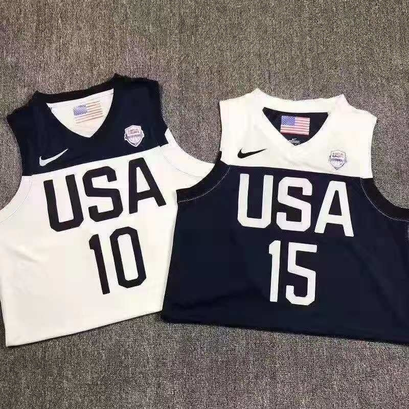 USA World Cup Team USA Style 1 Basketball Jersey basketball jersey product view 1