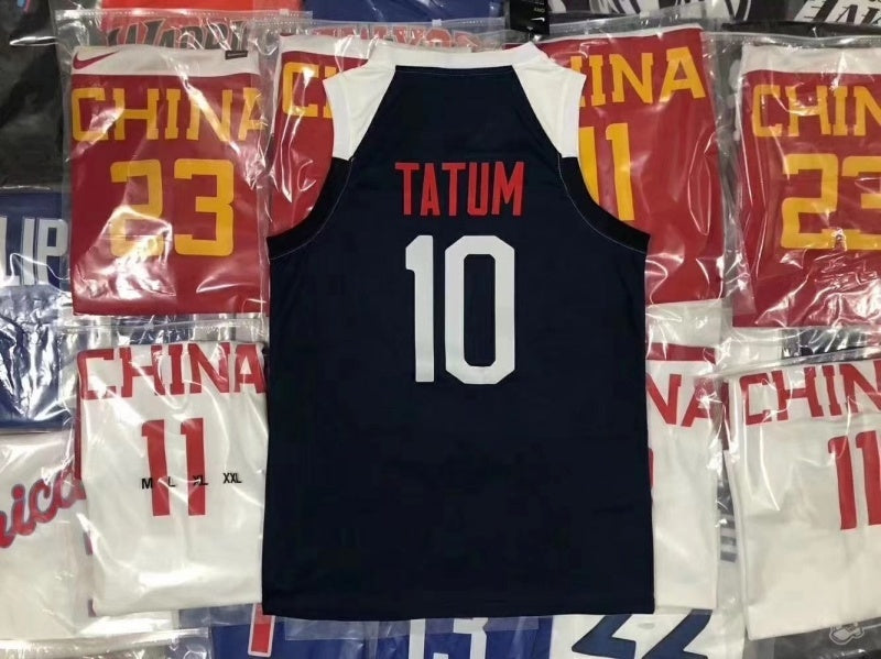 USA World Cup Team USA Style 10 Basketball Jersey basketball jersey product view 1