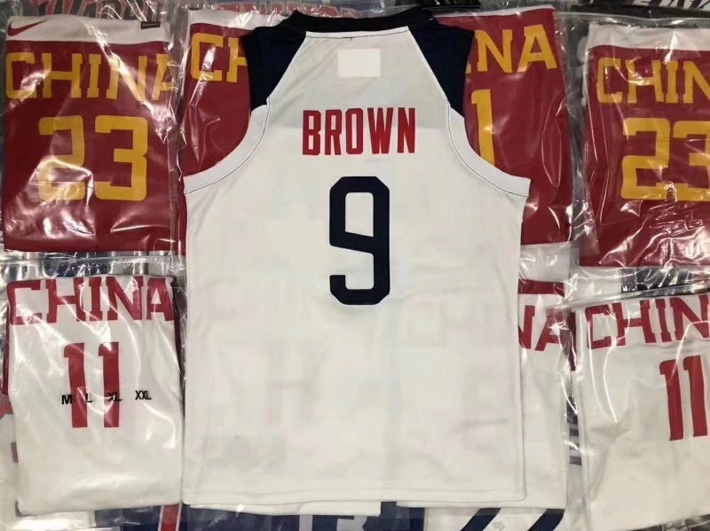 USA World Cup Team USA Style 4 Basketball Jersey basketball jersey product view 1
