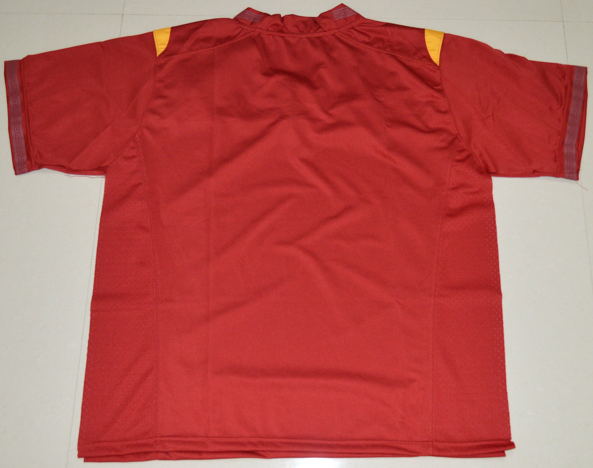 USC 2016 Blank Red Back College Football Jersey football jersey product view 1