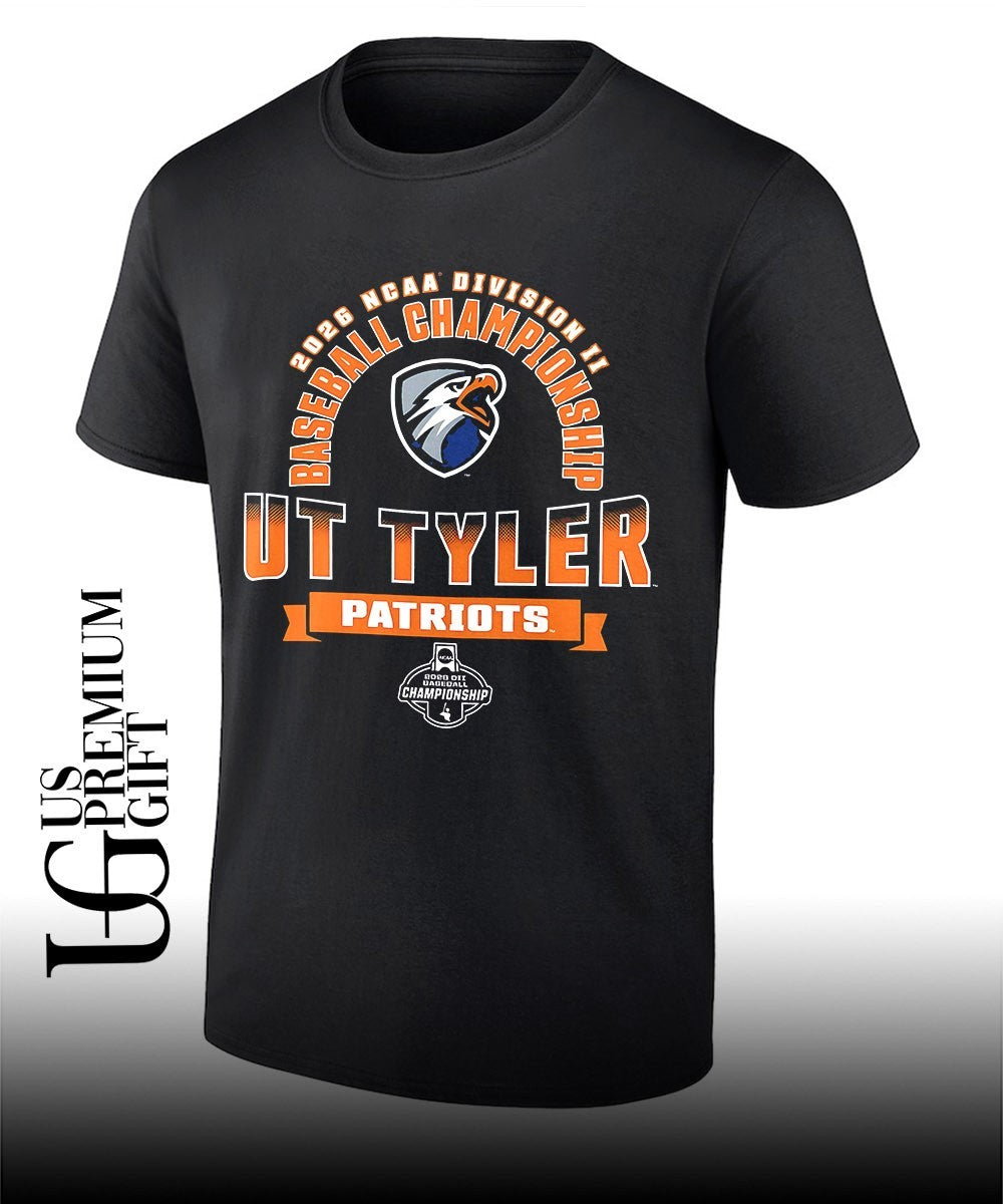UT Tyler Patriots 2026 NCAA Division II Baseball Championship shirt Unisex T-shirt, Sweatshirt, Hoodie, Long Sleeve Tee - T-Shirt, Sweatshirt, Hoodie