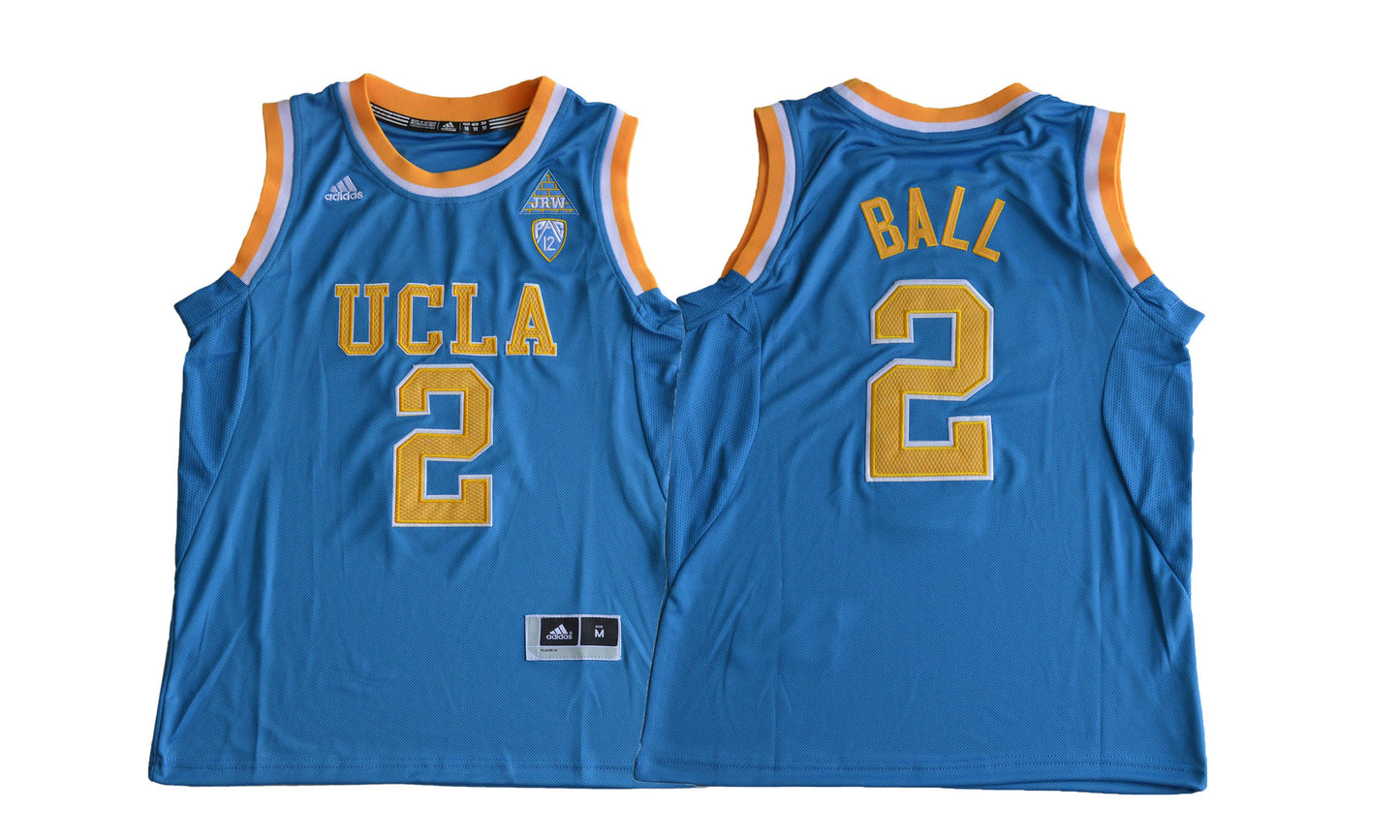 Ucla 2 Youth Blue College Football Jersey football jersey product view 1
