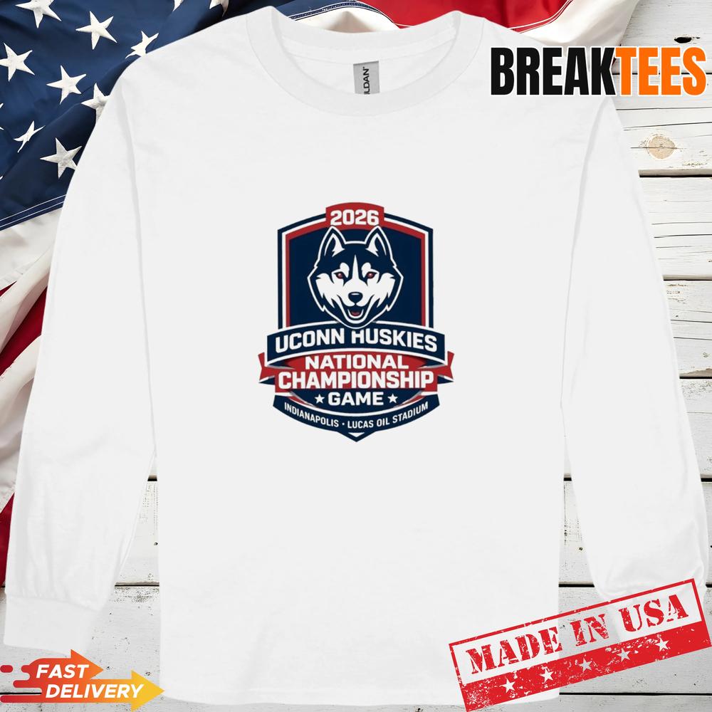 Uconn Huskies National Championship Game 2026 Lucas - Adult & Kids T-Shirts, Sweatshirts & Hoodies apparel design preview 3
