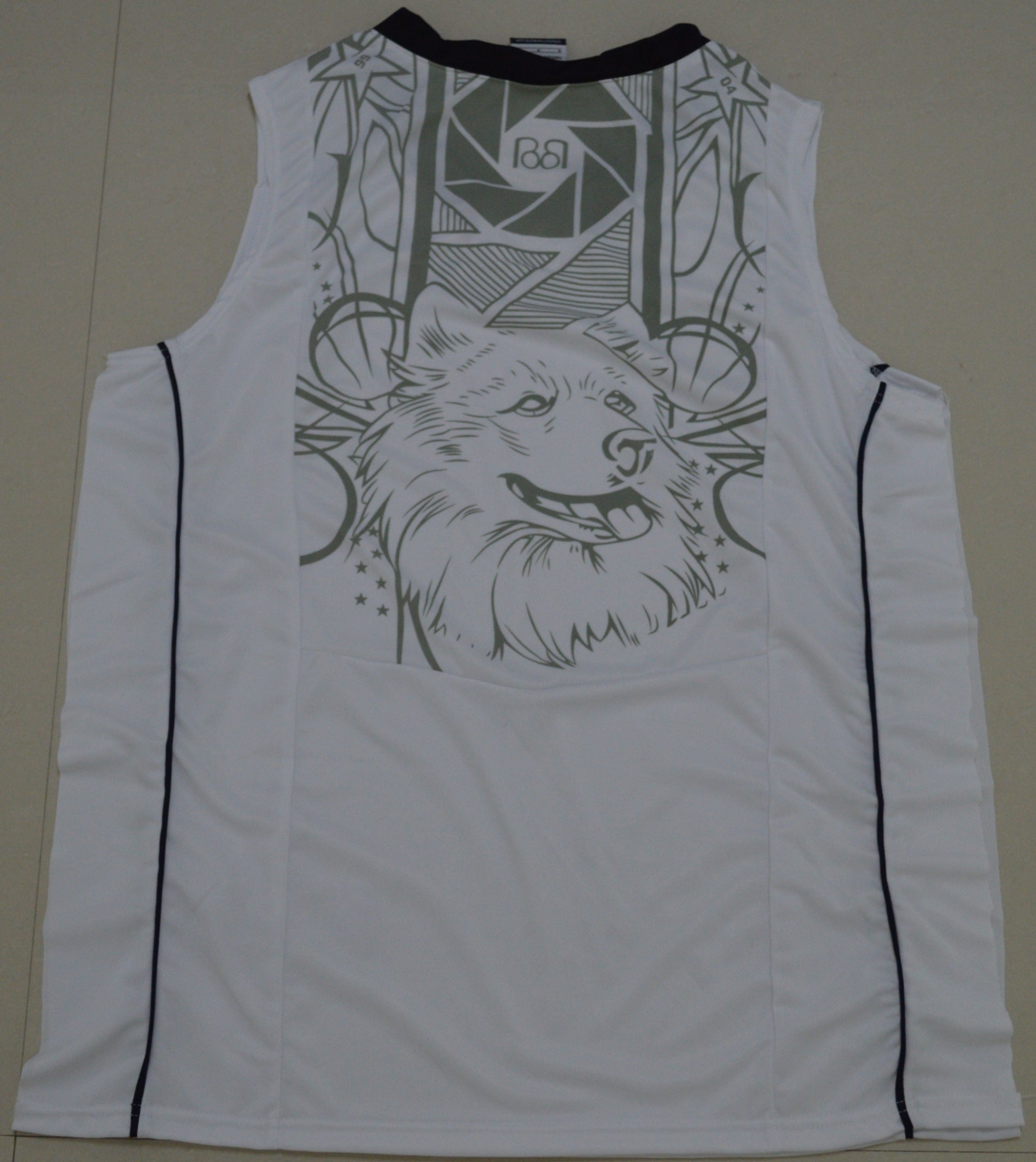 Uconn Blank White Back College Football Jersey football jersey product view 1