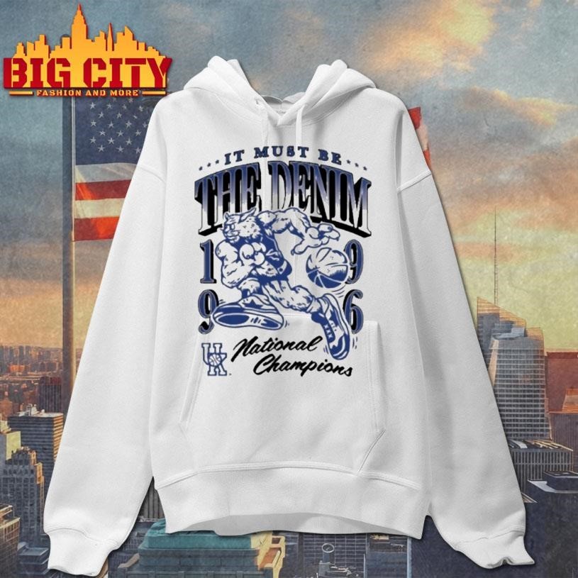 Uk 1996 National Champions It Must Be The Denim - Adult & Kids T-Shirts, Sweatshirts & Hoodies apparel design preview 2