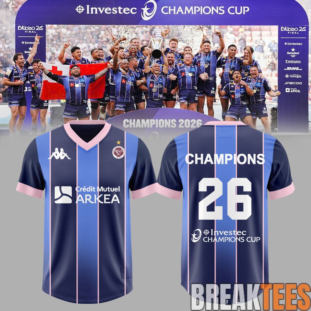 Union Bordeaux Bgles European Champions 2026 Away Jersey sports jersey product view 1