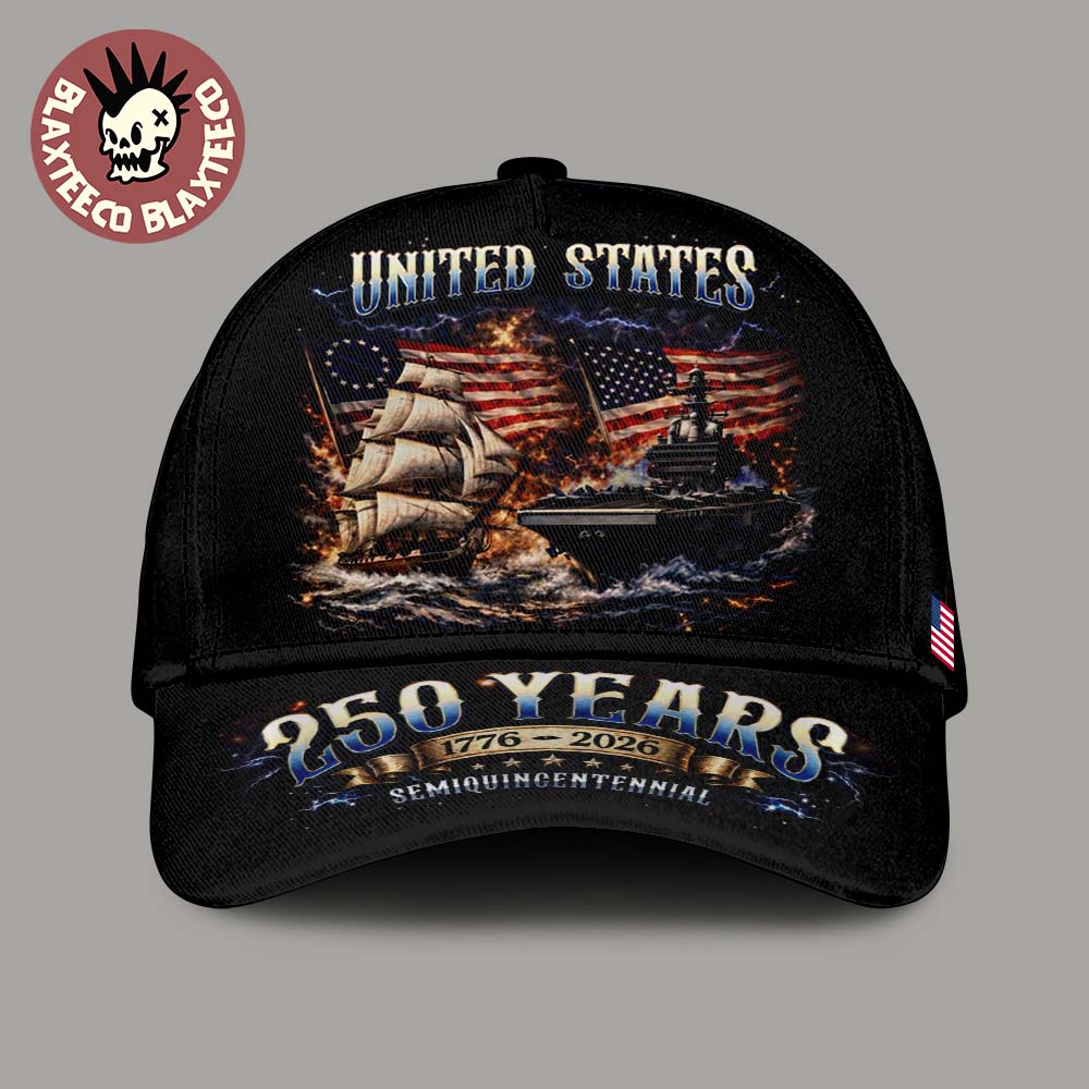 United States Of America USA 250 Anniversary 1776 2026 American Flag Semiquincentennial Vintage Cap Hat Snapback - T-Shirt, Sweatshirt, Hoodie