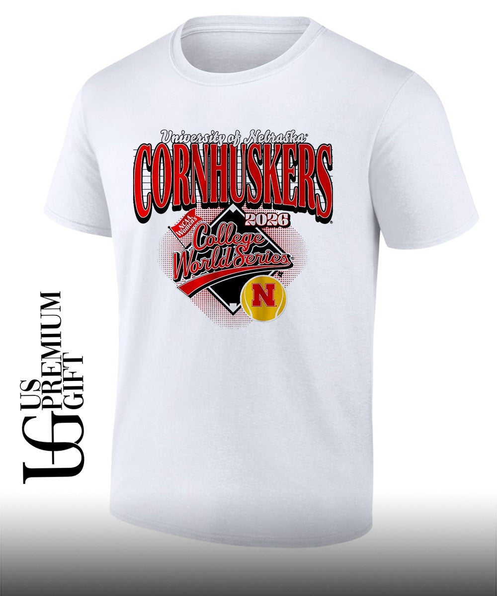 University of Nebraska Cornhuskers softball 2026 Womens College World Series shirt Unisex T-shirt, Sweatshirt, Hoodie, Long Sleeve Tee - T-Shirt, Sweatshirt, Hoodie