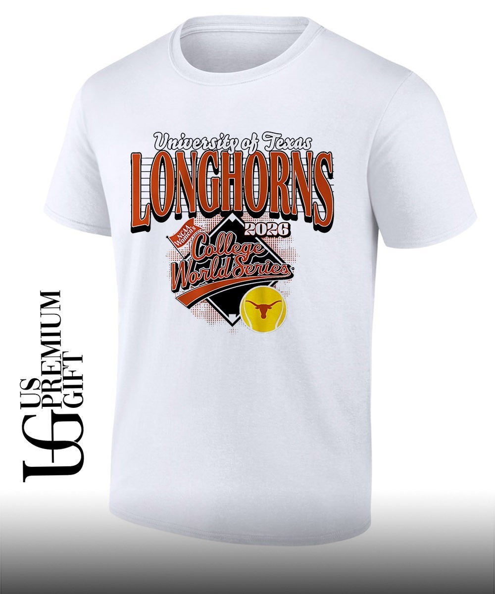 University of Texas Longhorns NCAA Womens College World Series 2026 shirt Unisex T-shirt, Sweatshirt, Hoodie, Long Sleeve Tee - T-Shirt, Sweatshirt, Hoodie