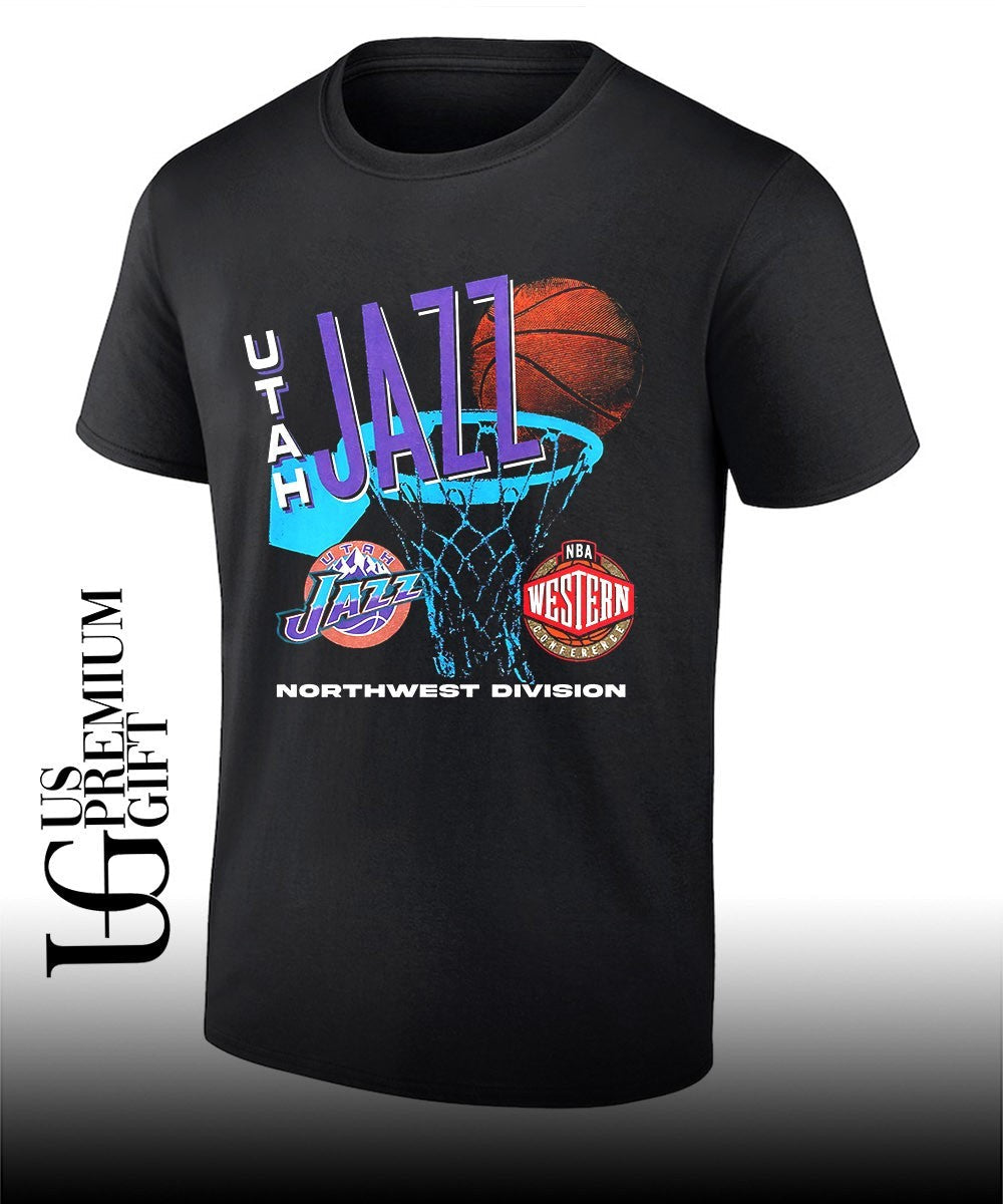 Utah Jazz NBA Western Conference Northwest Division 2026 shirt Unisex T-shirt, Sweatshirt, Hoodie, Long Sleeve Tee - T-Shirt, Sweatshirt, Hoodie
