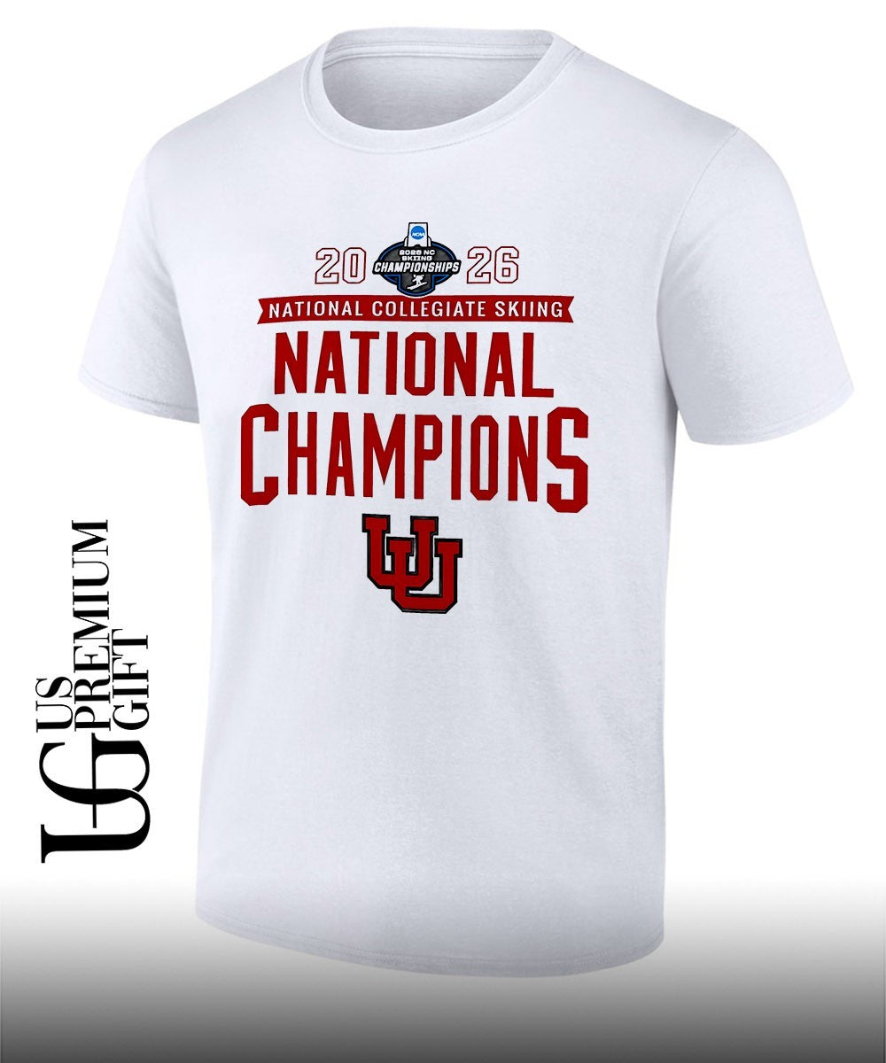 Utah Utes 2026 NCAA Skiing National Champions shirt Unisex T-shirt, Sweatshirt, Hoodie, Long Sleeve Tee - T-Shirt, Sweatshirt, Hoodie