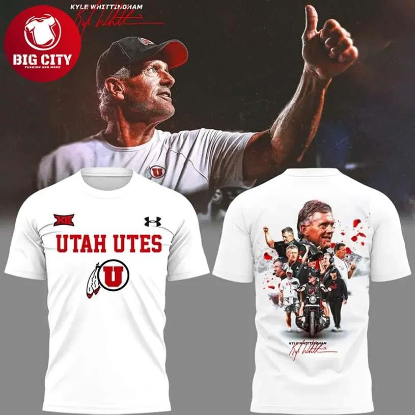 Utah Utes 21 Years One Legend Kyle Whittingham Two Sided Shirt Unisex T-shirt, Sweatshirt, Hoodie, Long Sleeve Tee - T-Shirt, Sweatshirt, Hoodie