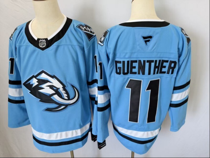 Utah Mammoth #11 Dylan Guenther Utah Mammoth Style 2 Hockey Jersey hockey jersey product view 1