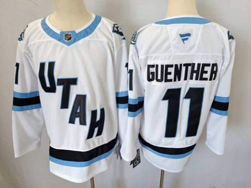 Utah Mammoth #11 Dylan Guenther Utah Mammoth Style 3 Hockey Jersey hockey jersey product view 1