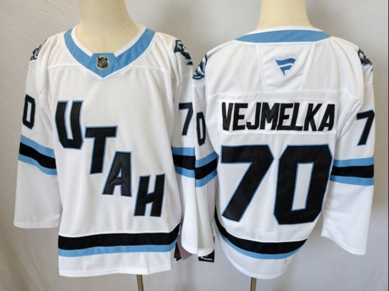 Utah Mammoth #70 Vejmelka Utah Mammoth Style 3 Hockey Jersey hockey jersey product view 1