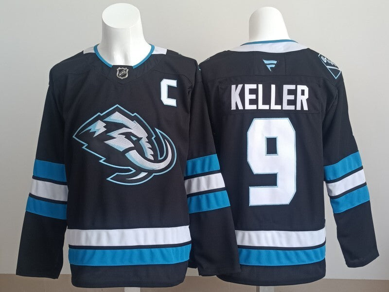 Utah Mammoth #9 Clayton Keller Style 4 Hockey Jersey hockey jersey product view 1