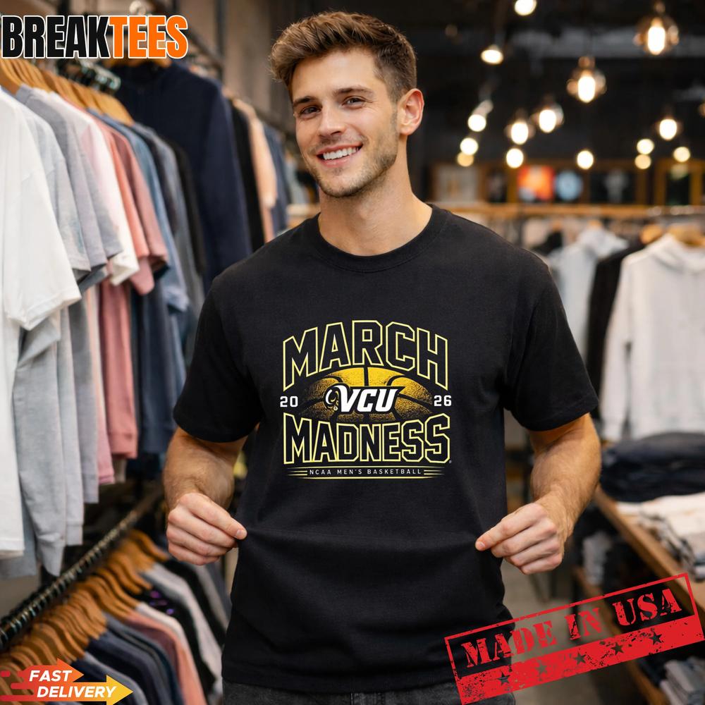 VCU March Madness 2026 Basketball T-Shirt Unisex T-shirt, Sweatshirt, Hoodie, Long Sleeve Tee - T-Shirt, Sweatshirt, Hoodie