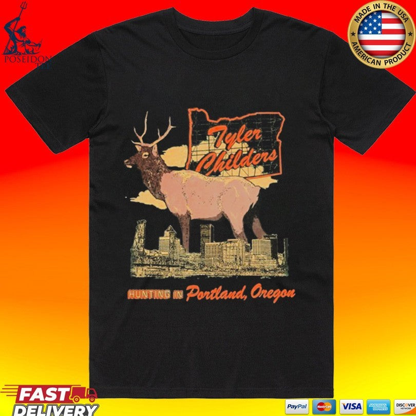 Tyler Childers 2026 Hunting In Boulder Oregon T-shirt Unisex T-shirt, Sweatshirt, Hoodie, Long Sleeve Tee - T-Shirt, Sweatshirt, Hoodie