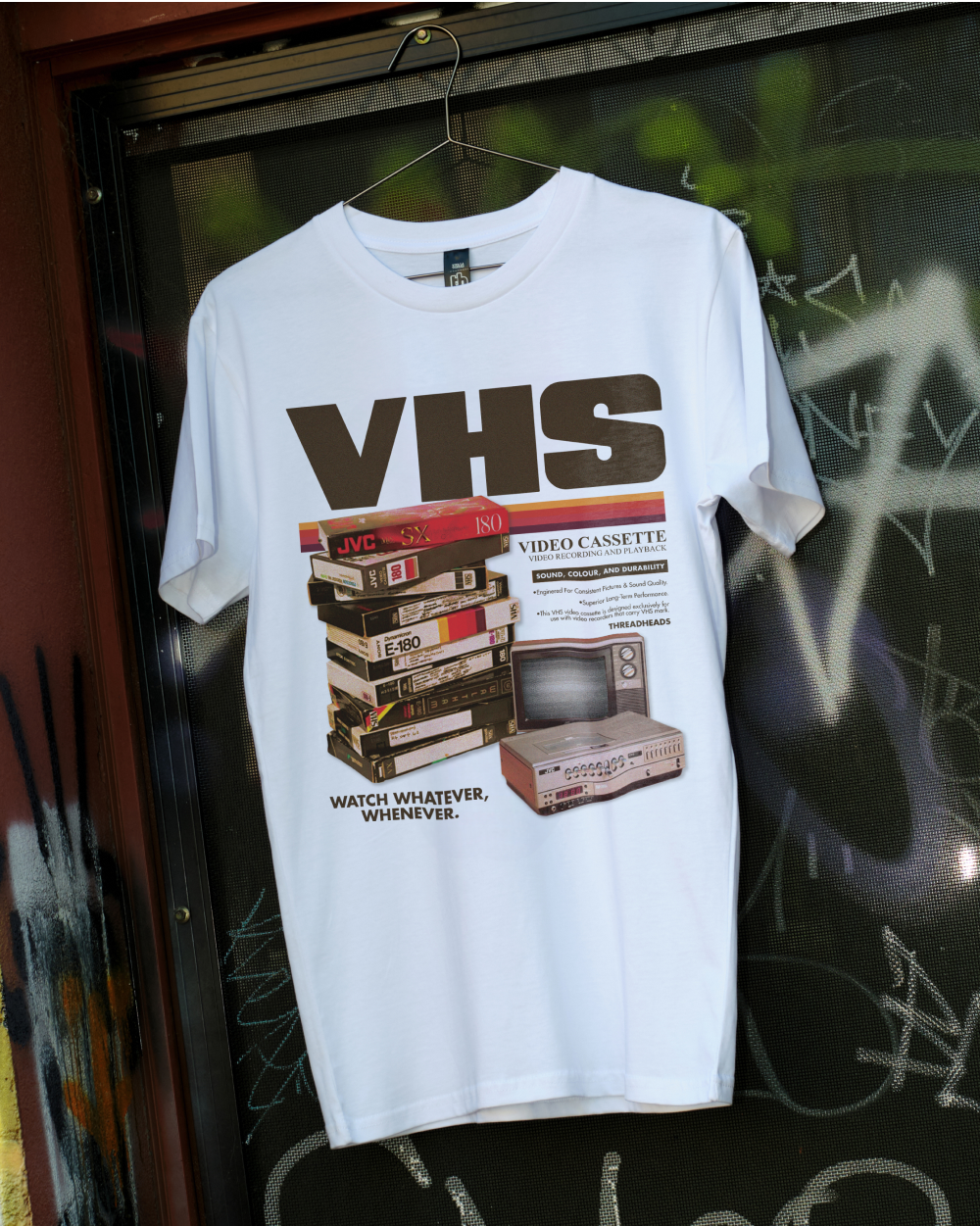 Vintage VHS Tapes T-Shirt Unisex T-shirt, Sweatshirt, Hoodie, Long Sleeve Tee - T-Shirt, Sweatshirt, Hoodie