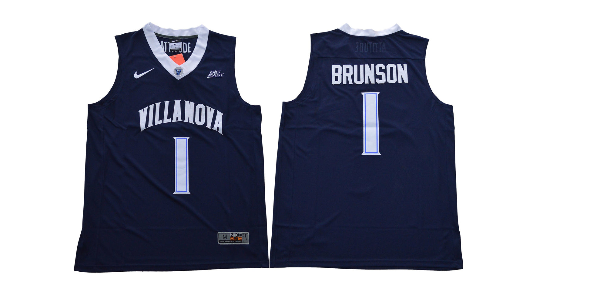 V Collar Villanova 1 College Football Jersey football jersey product view 1
