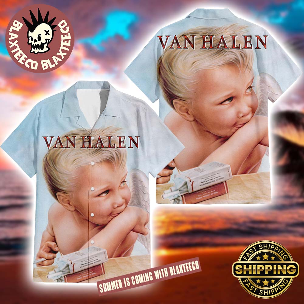 Van Halen 1984 Album Angel Cover Gift For Fans Summer Hawaiian Shirt 2025 Unisex T-shirt, Sweatshirt, Hoodie, Long Sleeve Tee - T-Shirt, Sweatshirt, Hoodie
