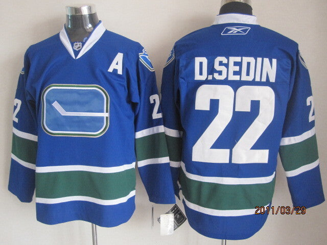 Vancouver Canucks Canucks Style 2 Hockey Jersey hockey jersey product view 1